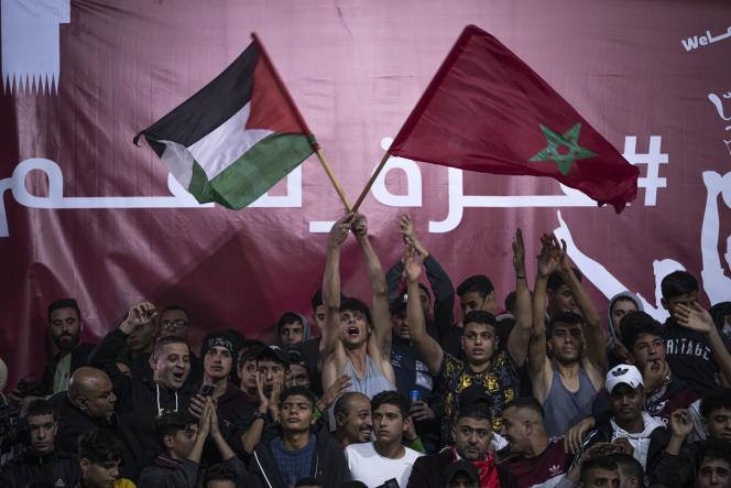 Equipe du Maroc source: Le Monde.