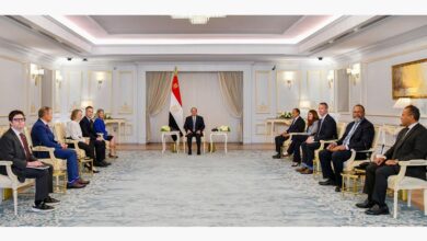 الرئيس عبد الفتاح السيسي يستقبل وفدًا من عدد من لجان الكونجرس الأمريكي